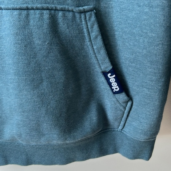 SOLD Buck-Wear JEEP - MOUNTAIN STRIPE RAGLAN HOODIE - Picture 6 of 8